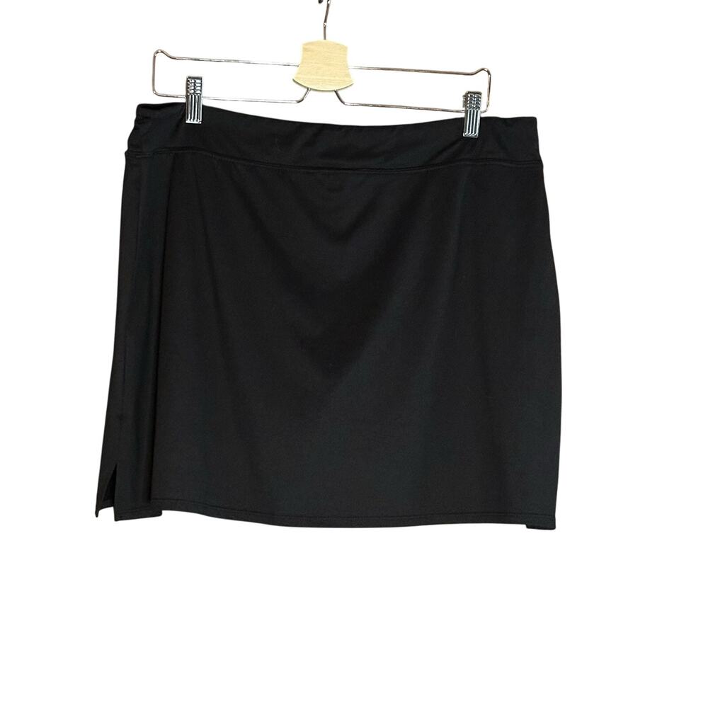 Tranquility by Colorado Clothing Women's Black Skort 2XL Plus